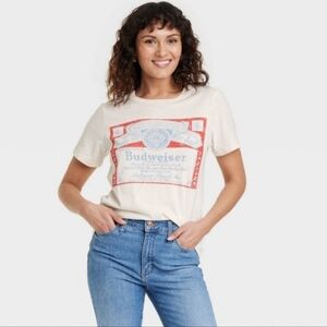 Women's Short Sleeve Budweiser‎ T-Shirt